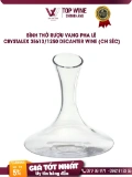 Bình thở rượu vang pha lê Crystalex 3E613/1250 Decanter Wine (CH Séc)