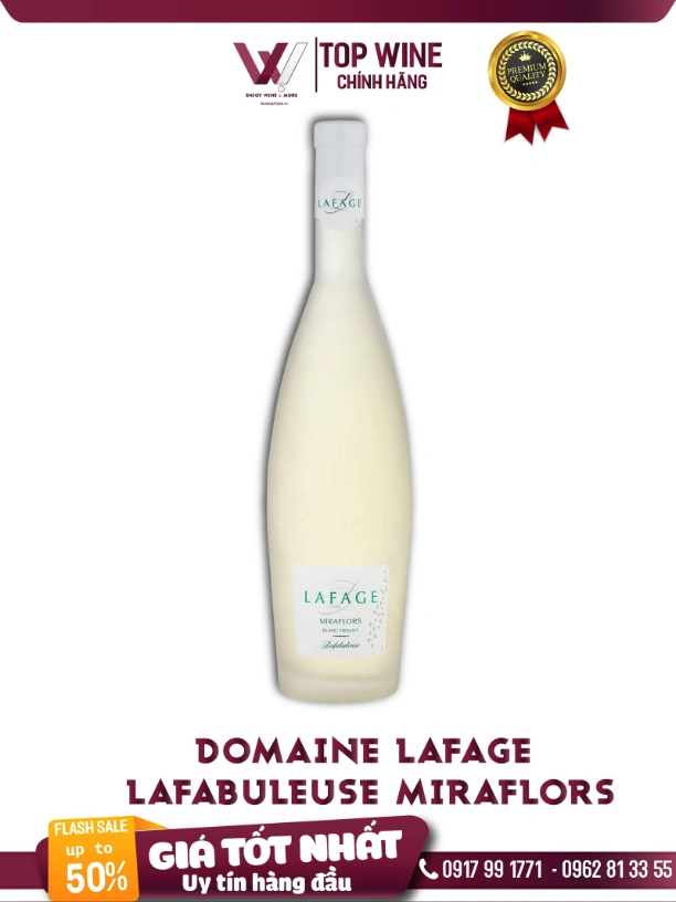 Rượu vang trắng Domaine Lafage Lafabuleuse Miraflors Pháp 750ml 10.5%