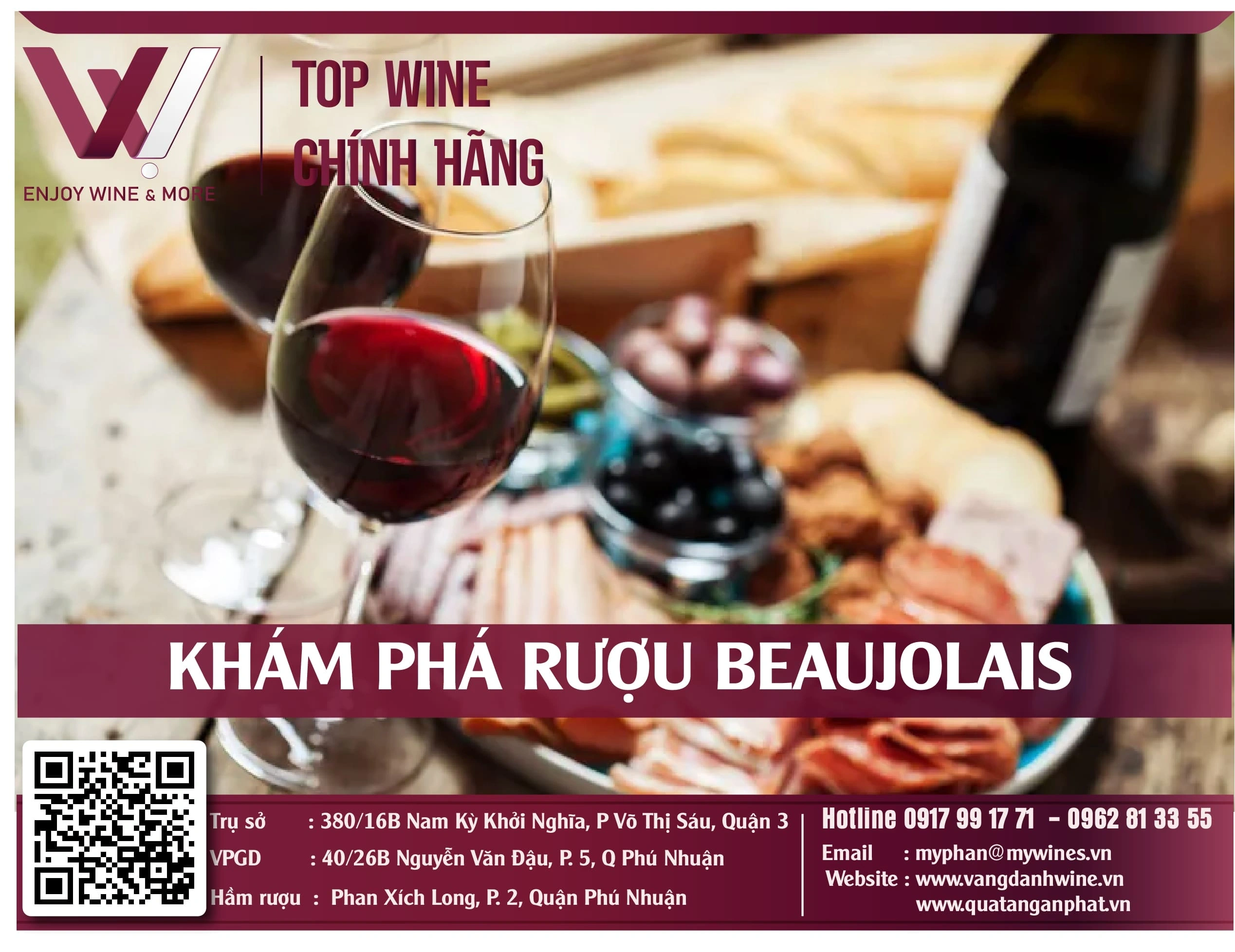 Khám phá rượu Beaujolais: Hướng dẫn mua sắm, thưởng thức và kết hợp ẩm thực 