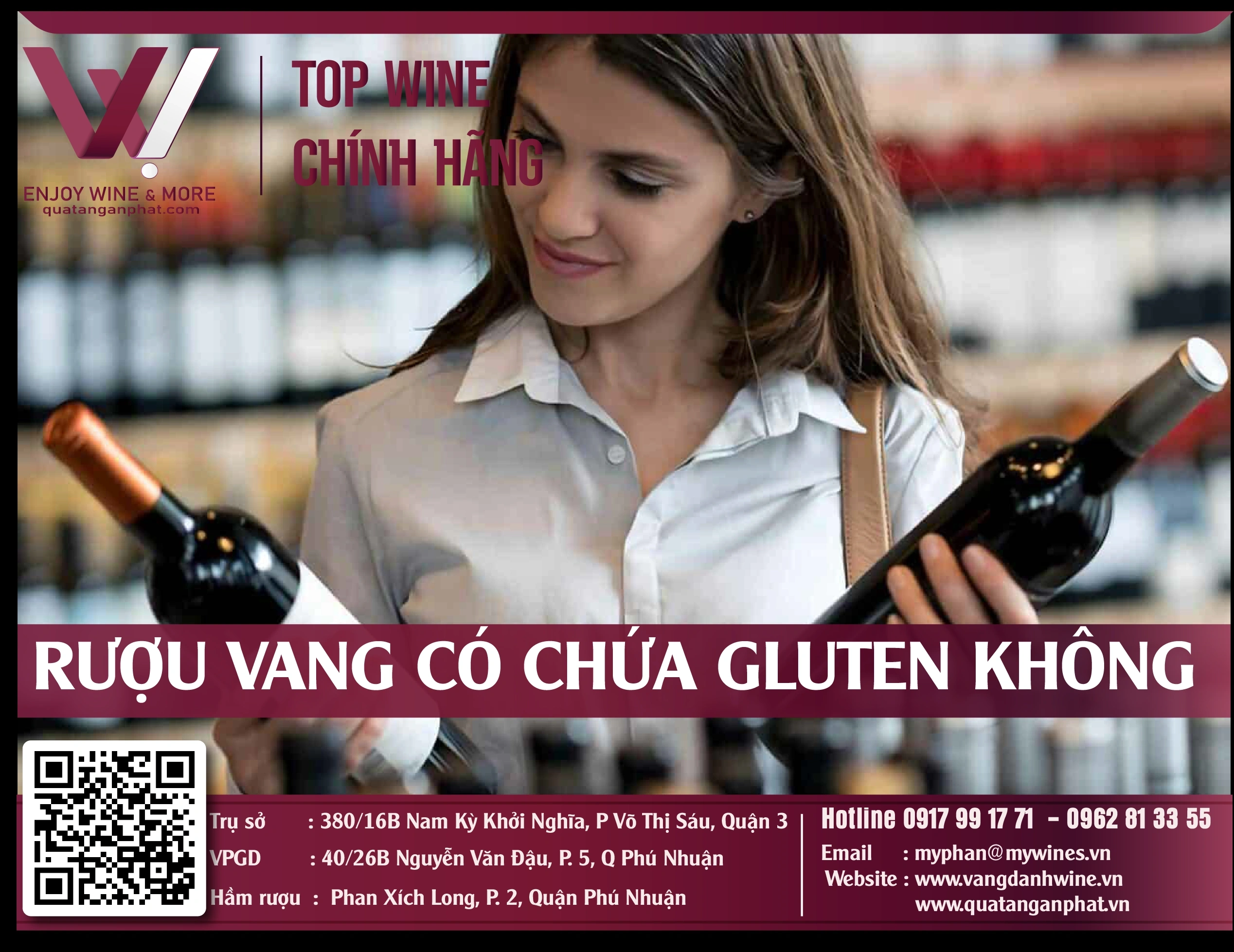 Rượu vang có chứa Gluten không? Những điều cần biết trước khi thưởng thức . 